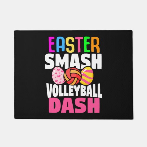 Easter Volleyball Bunny Holiday Rabbit Sport       Doormat
