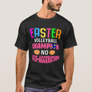Easter Volleyball Bunny Rabbit Beachvolleyball T-Shirt