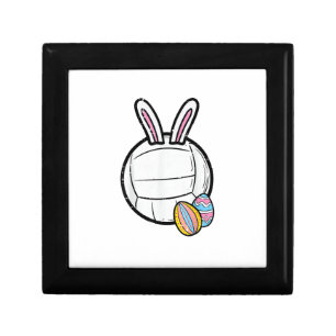 Easter Volleyball Bunny Sports Player Women Girls  Gift Box