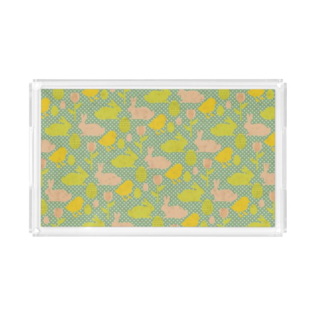 Easter Wallpaper Acrylic Tray (Front)