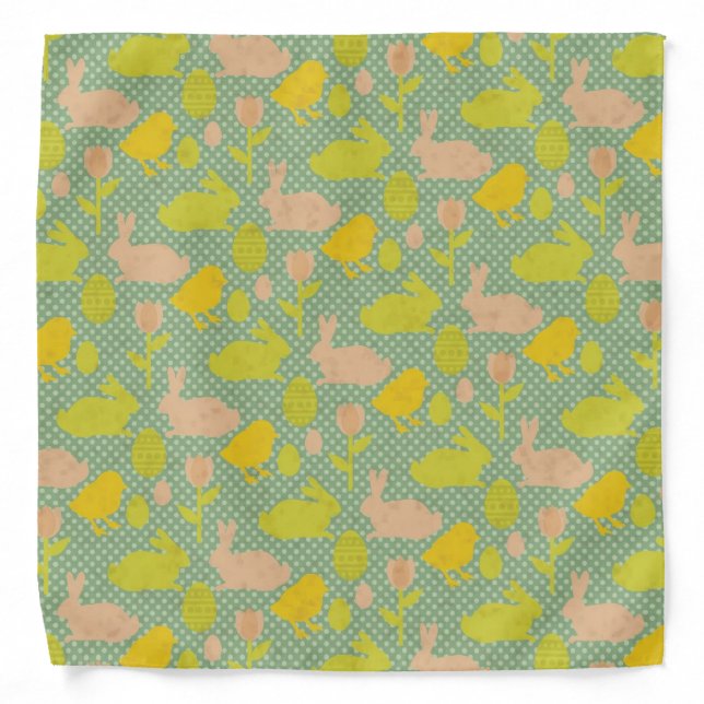 Easter Wallpaper Bandana (Front)