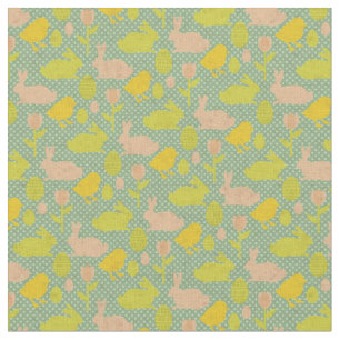 Easter Wallpaper Fabric