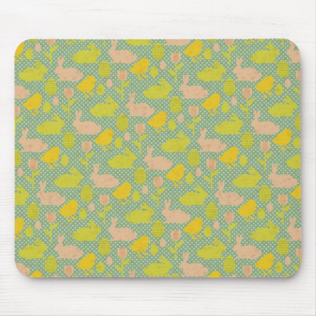 Easter Wallpaper Mouse Pad (Front)