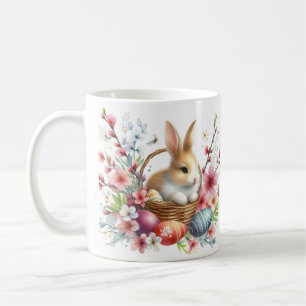 Easter - Watercolor Rabbit -   Coffee Mug