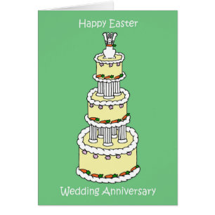 Easter Wedding Anniversary Congratulations Cards