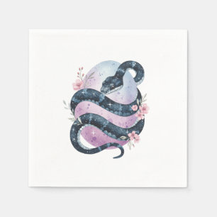 Easter whimsical snake napkins