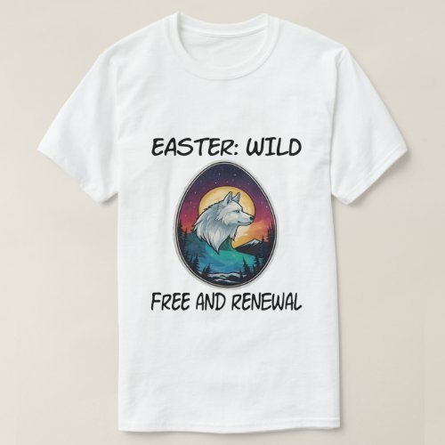 EASTER WILD FREE and Renewal T_Shirt