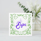 Easter wishes bunny ears (Standing Front)