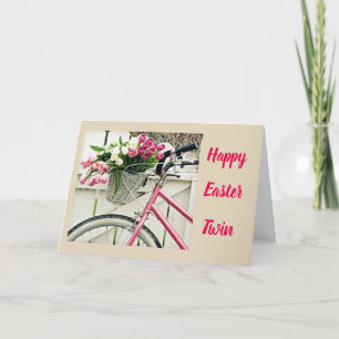 ***EASTER WISHES*** FOR MY **TWIN*** CARD