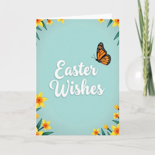 Easter Wishes For Partner Card (Front)