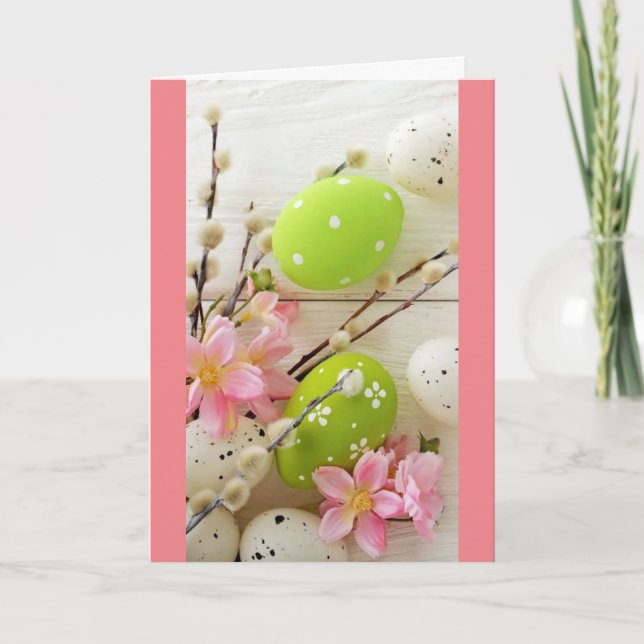 *EASTER*  WISHES FOR "YOU!" CARD (Front)