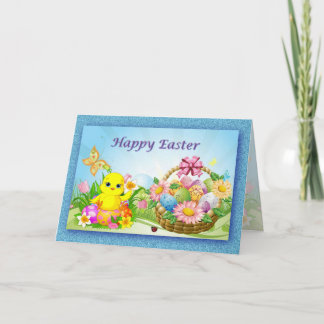 Easter Wishes Holiday Card