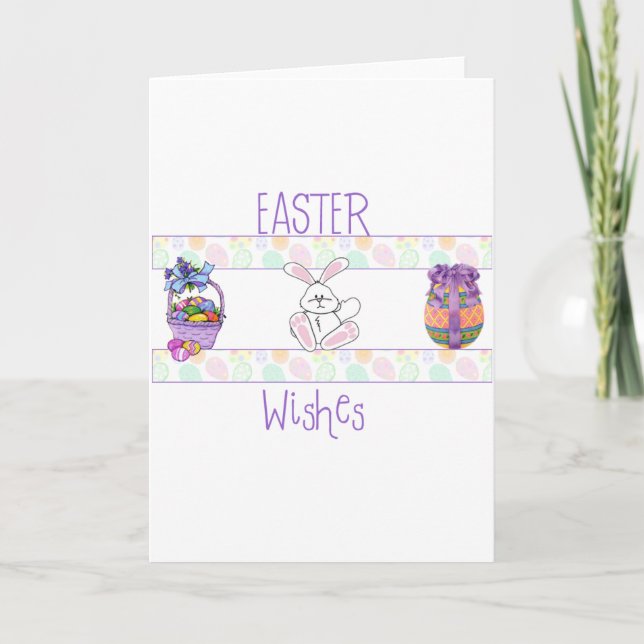 Easter Wishes Note Cards (Front)