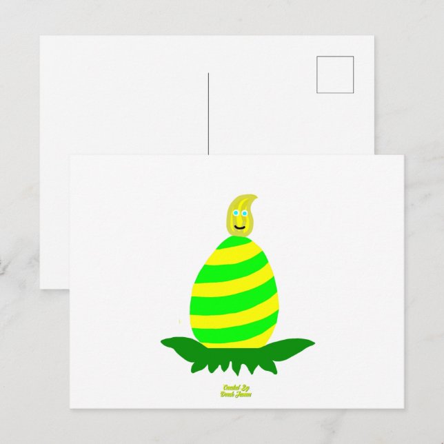 Easter Wishes Postcard (Front/Back)