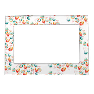 Easter wishes Tablecloth Magnetic Frame