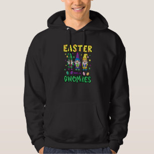Easter With My Gnomies Cute Gnomes Egg Hunt Matchi Hoodie