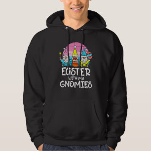 Easter With My Gnomies Nordic Gnomes Men Women Ki Hoodie