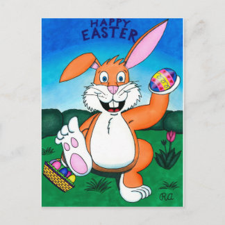 Easter Wonder Holiday Postcard