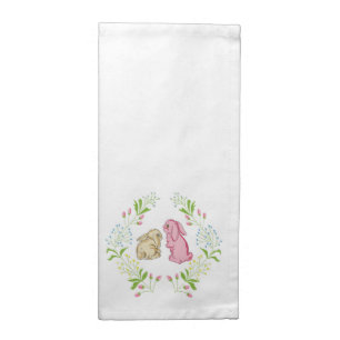 Easter Wreath Cloth Napkin