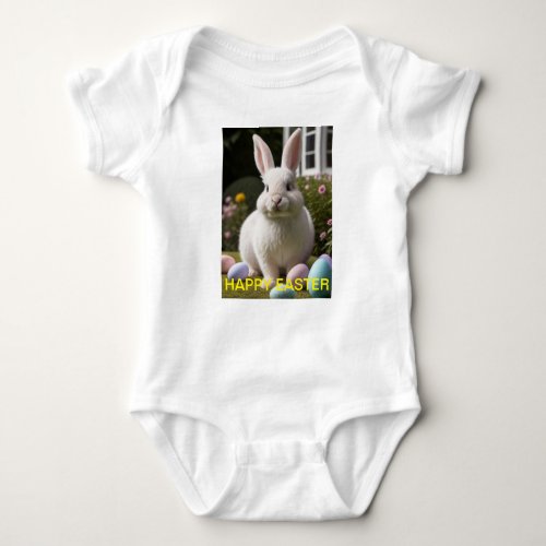 Easter Yard Baby Bodysuit