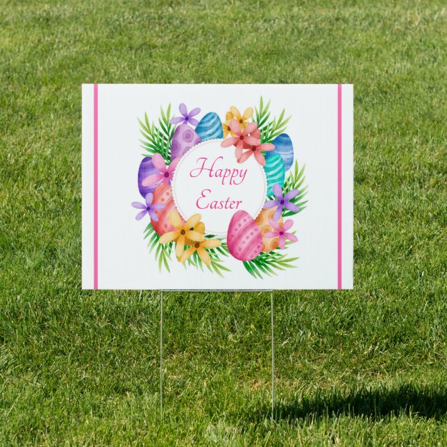 Easter Yard Sign (Insitu)