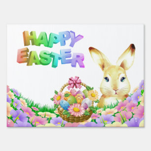 Easter Yard Sign