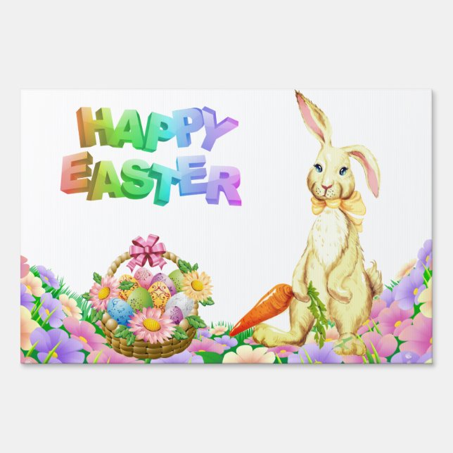 Easter Yard Sign (Front)