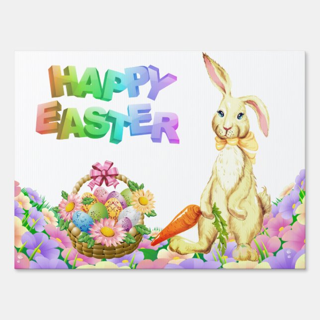 Easter Yard Sign (Front)