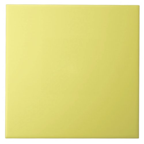 Easter Yellow Personalized Trend Color Background Tile