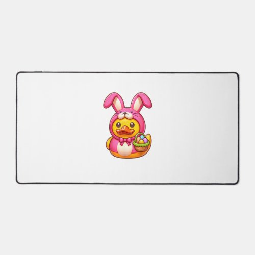 Easter Yellow Rubber Duck Cruise Ship Cruising Duc Desk Mat