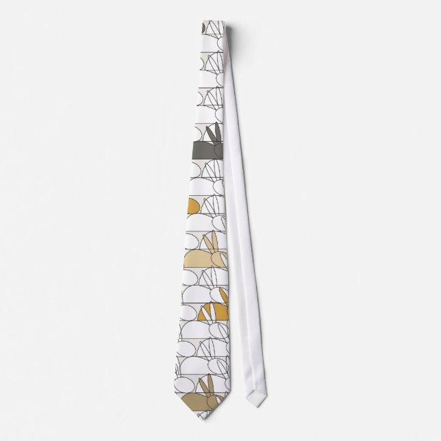 easterbunny neck tie (Front)