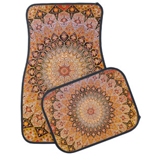 Eastern Accent Vintage Persian Carpet Pattern Car Floor Mat