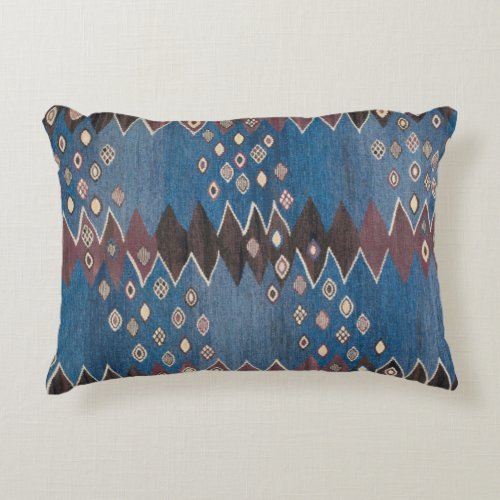 Eastern Accent Vintage Persian Carpet Pattern Decorative Pillow