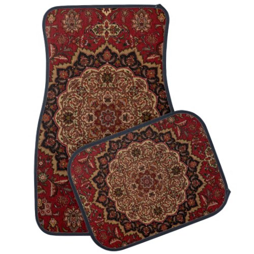 Eastern Accent Vintage Persian Pattern Car Floor Mat