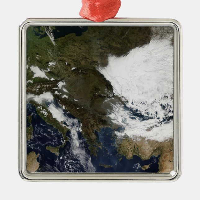 Eastern and Southern Europe Metal Ornament (Front)