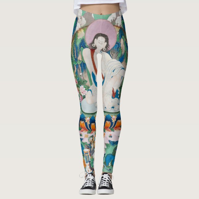 EASTERN ART PRINTED Leggings (Front)