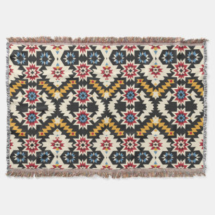 Eastern Band of Cherokee Throw Blanket