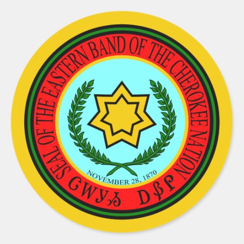 Eastern Band Of The Cherokee Seal
