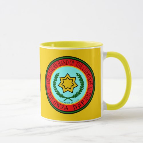 Eastern Band Of The Cherokee Seal Mug