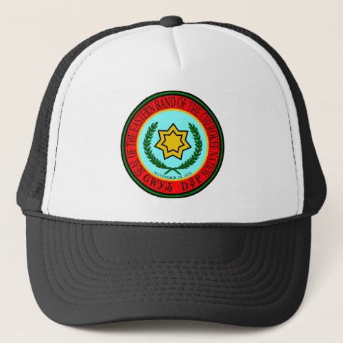 Eastern Band Of The Cherokee Seal Trucker Hat