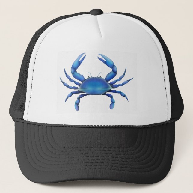 Eastern Blue Crab Trucker Hat (Front)
