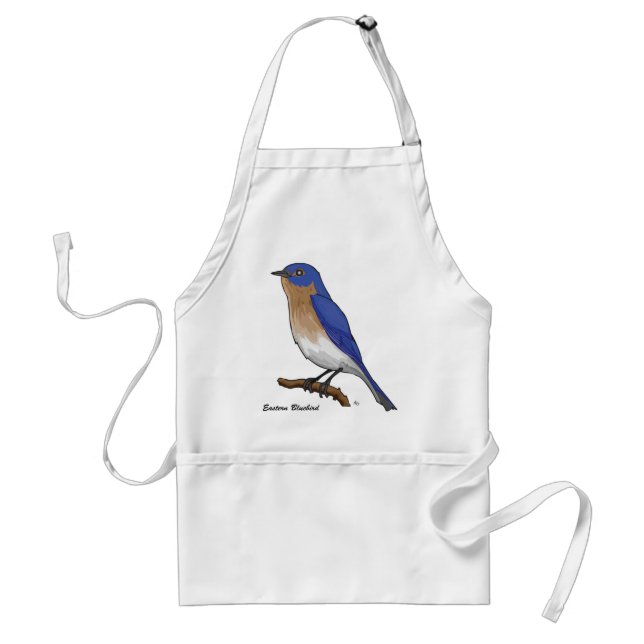 EASTERN BLUEBIRD ADULT APRON (Front)