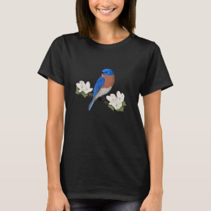 Eastern Bluebird Bird Birdlover Birdwatcher Animal T-Shirt