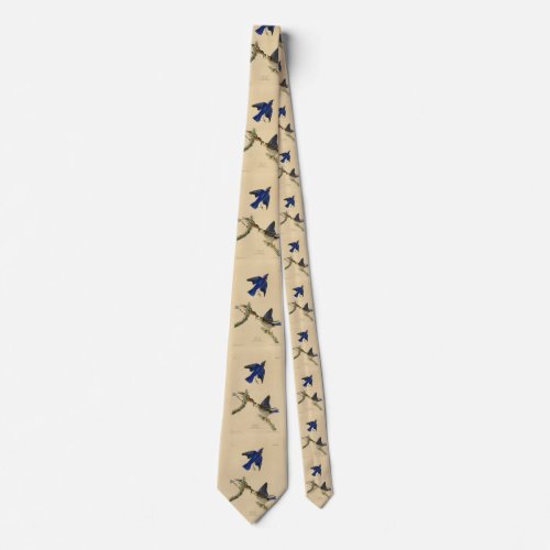 Eastern Bluebird from Audubons Birds of America Neck Tie