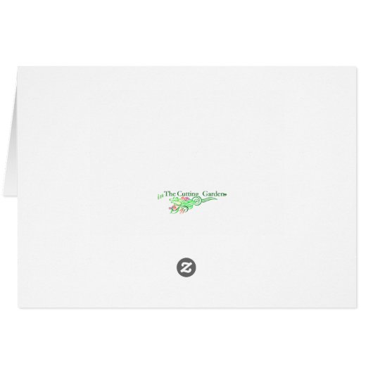 Eastern Bluebird Greeting Card (Back Horizontal)