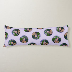Eastern Bluebird in Lilacs Painting Original Art Body Pillow