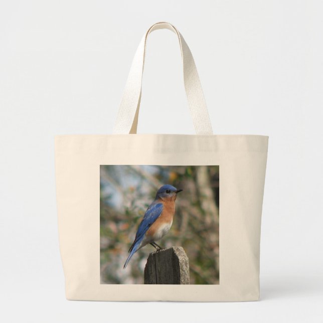 Eastern Bluebird Male Bag (Front)