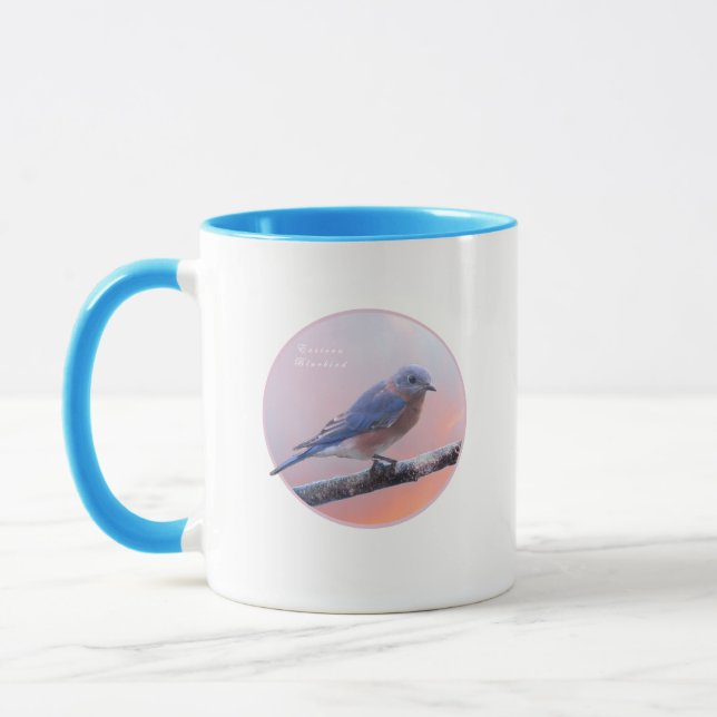 Eastern Bluebird Mug (Left)