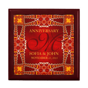 Eastern Bohemian Wedding Anniversary Gift Box