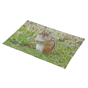 Eastern Chipmunk Cloth Placemat